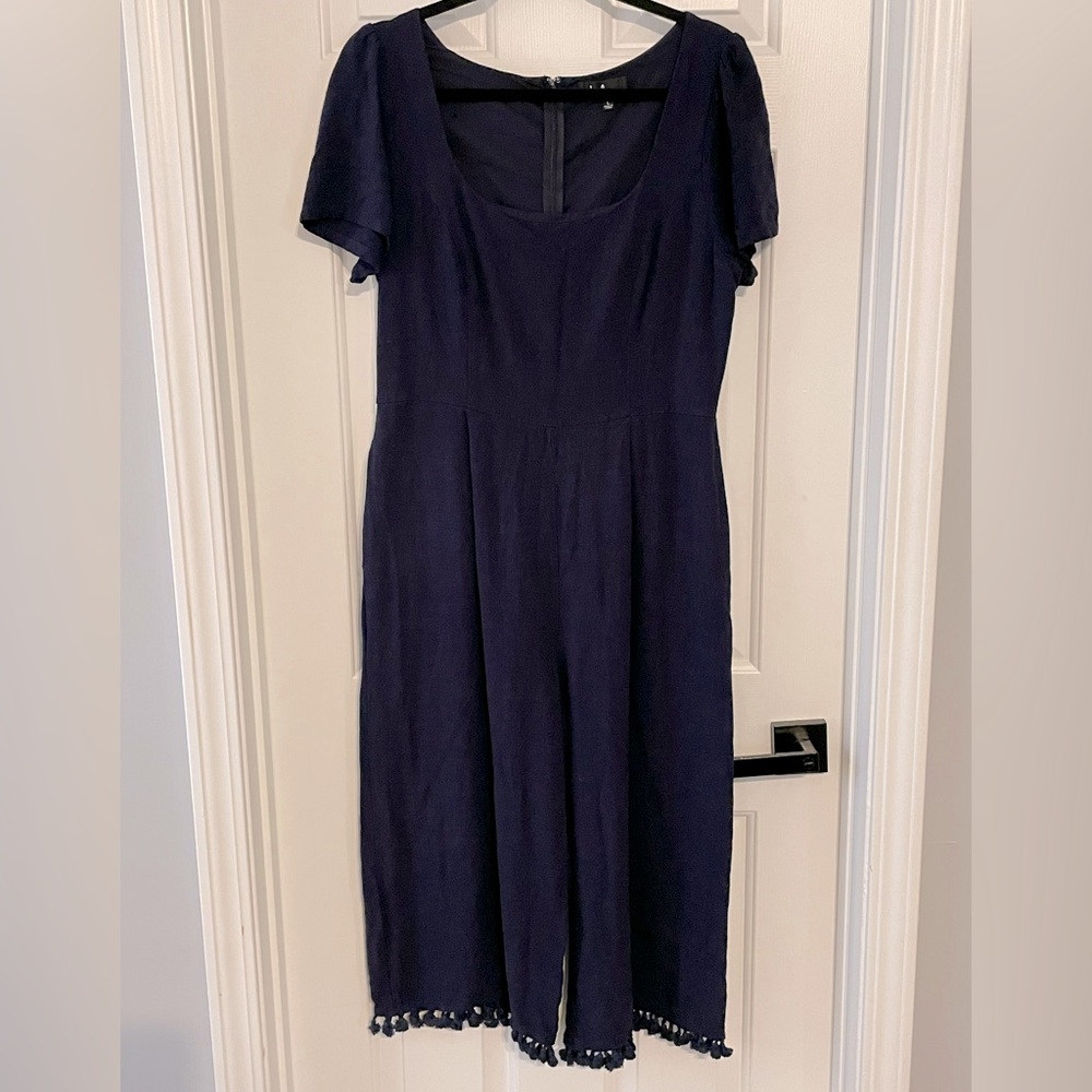 Lulus navy romper